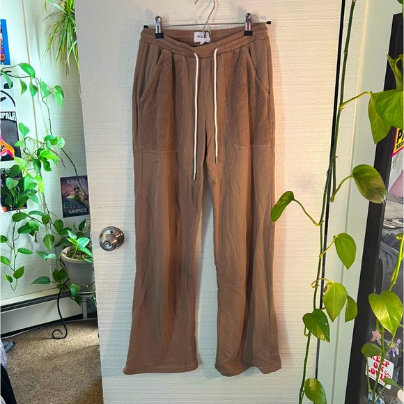 Mate the Label Climate Beneficial Cotton Sweatpant - MUSHROOM - Picture 1 of 2